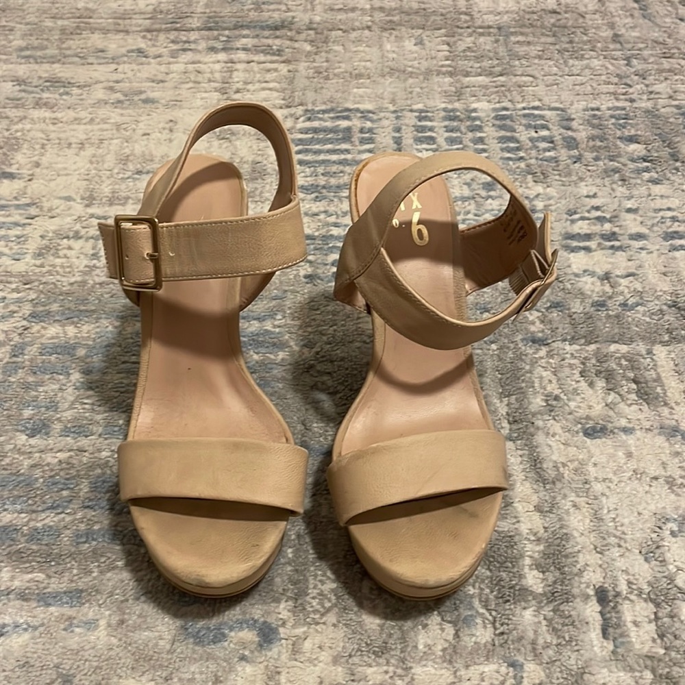 Tan Wedges